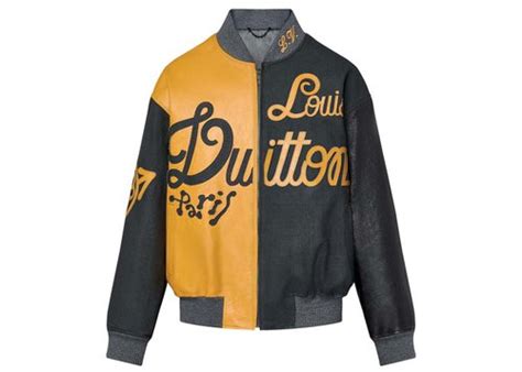 kurtka louis vuitton cena|Mix Canvas Leather Bomber .